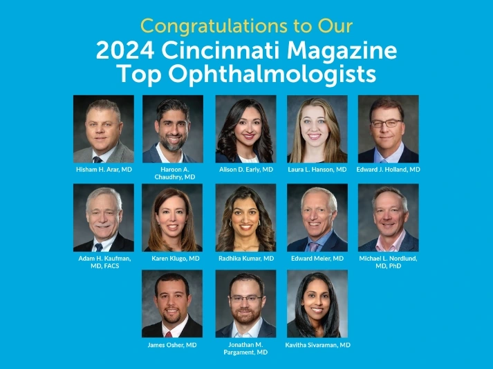 cei 2024 cincinnati magazine top opthalmologists