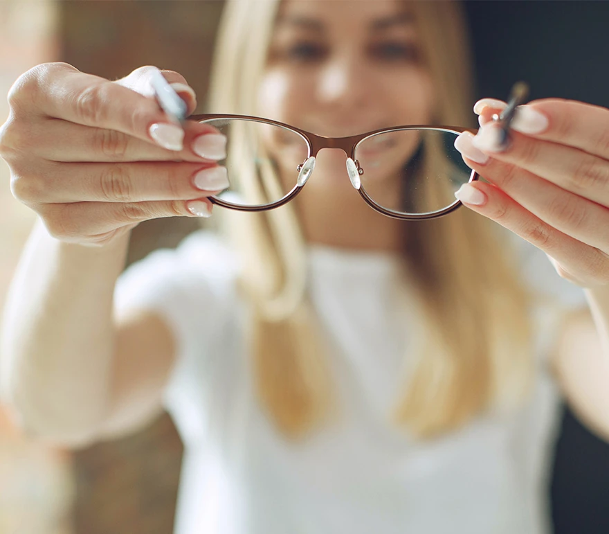 blurry vision without glasses