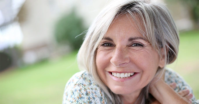 Portrait of senior woman