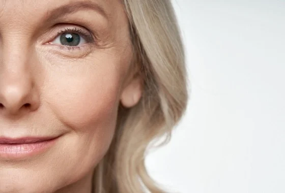 attractive senior woman