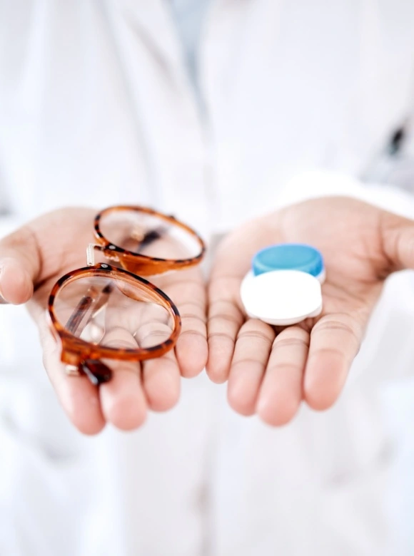 glasses and contacts for Presbyopia